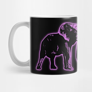 Elephant Light3 Mug